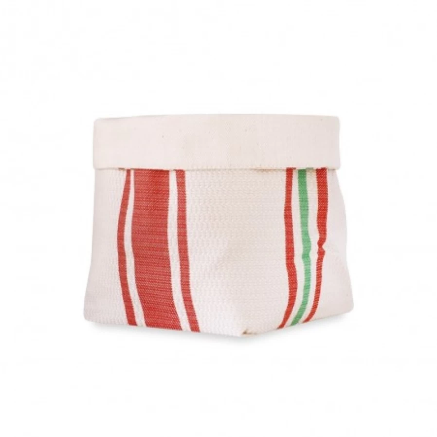 JEAN-VIER Red Bread Basket - Stainless Steel Wire Bread Storage Bin for Kitchen Countertop