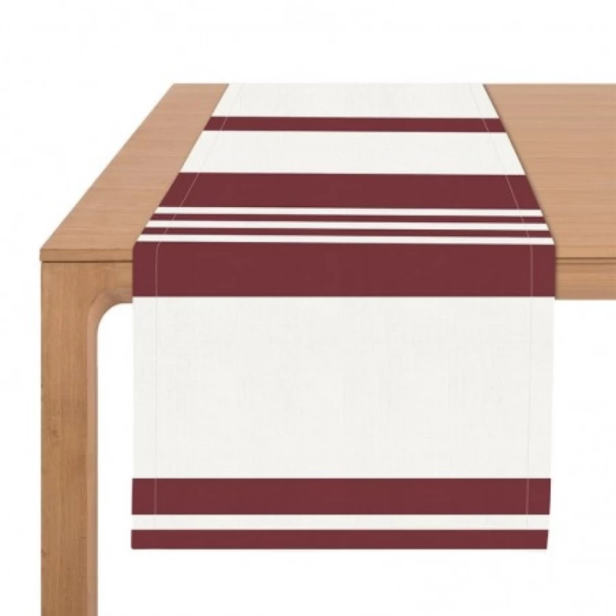 "JEAN-VIER Premium Red Table Runner - Elegant Dining Decor for Holidays & Weddings"