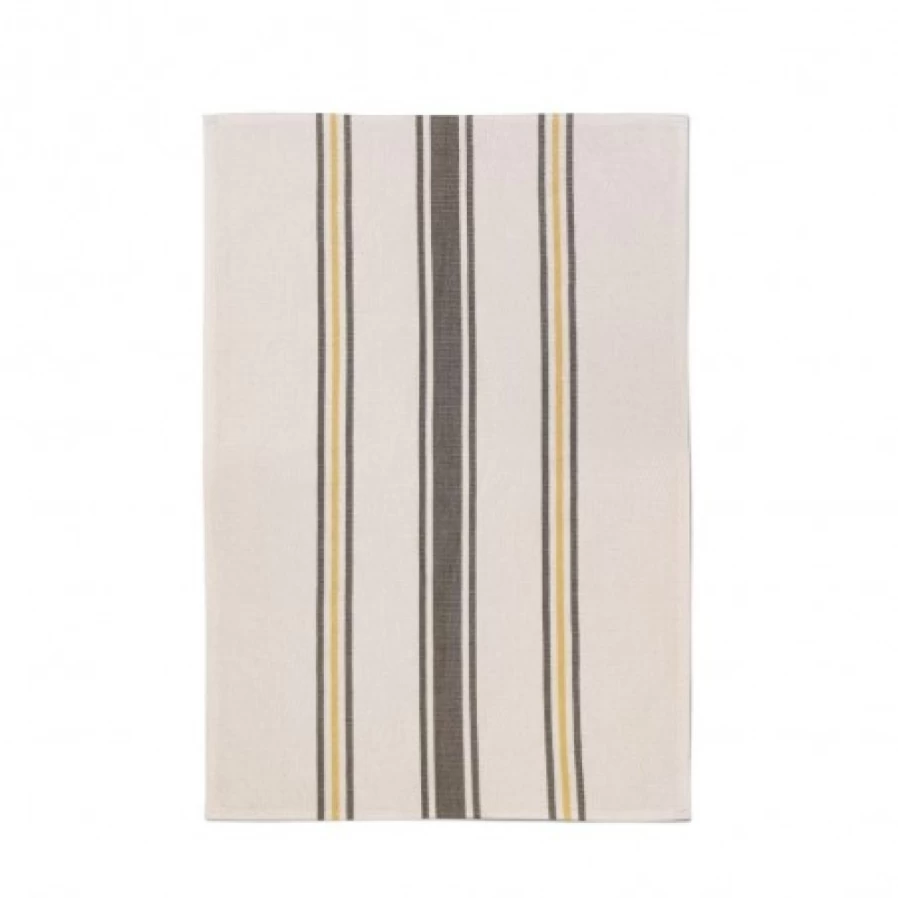 "Premium JEAN-VIER Yellow Tea Towel - Soft, Absorbent Kitchen Towel for Dishes & Cleaning"