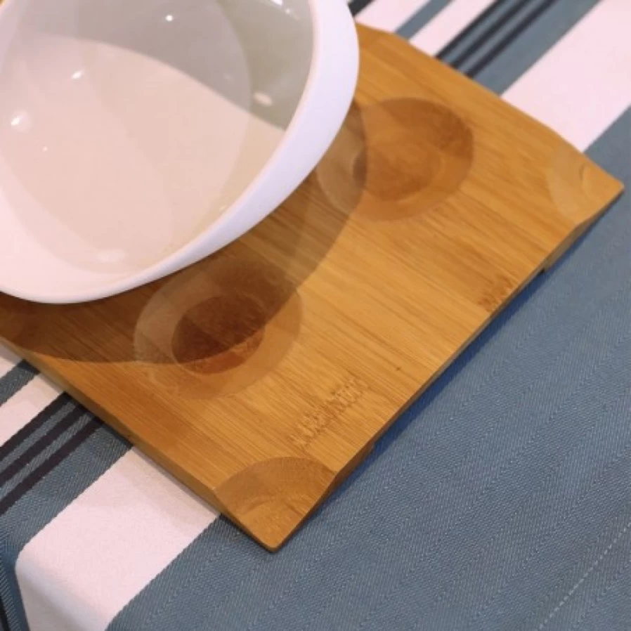 "JEAN-VIER Blue Table Runner - Premium Fabric Dining Table Decor"